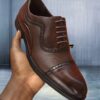 Men’s Laced Leather Official Shoes