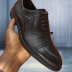 Men’s Laced Leather Official Shoes